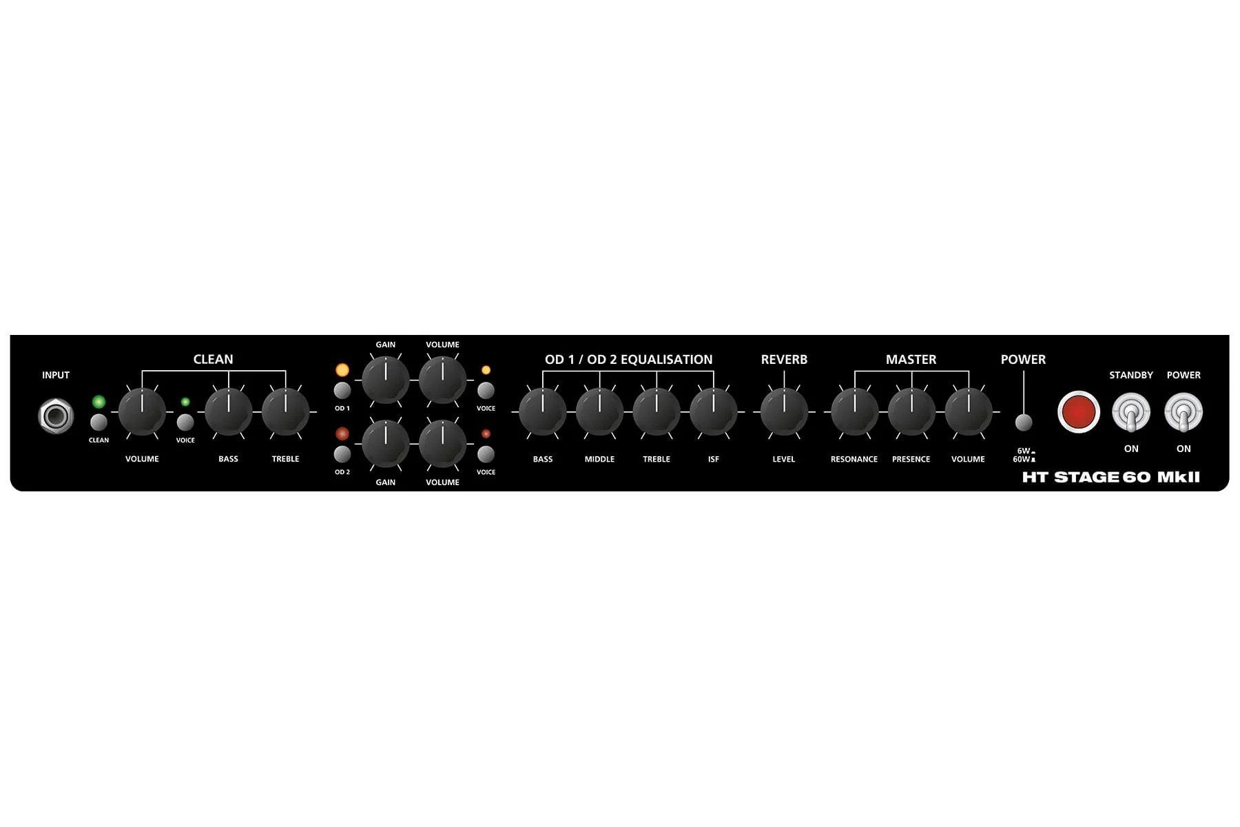 HT Stage 60 212 MkII 60 2x12 Combo Amp (Certified Refurbished) - Image 5