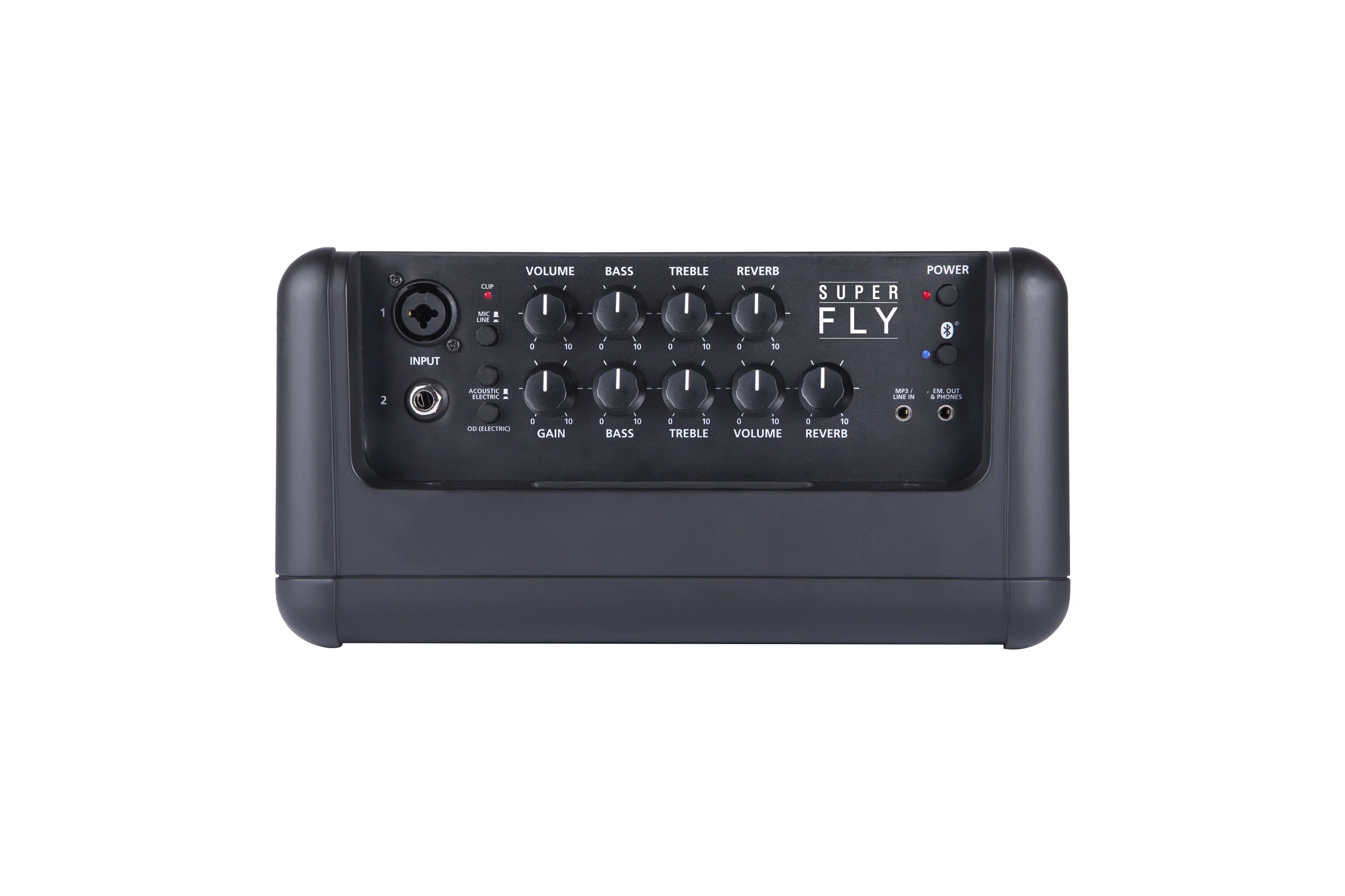 SUPERFLYBT 12W Battery Powered Guitar Amp W/Bluetooth - Image 5